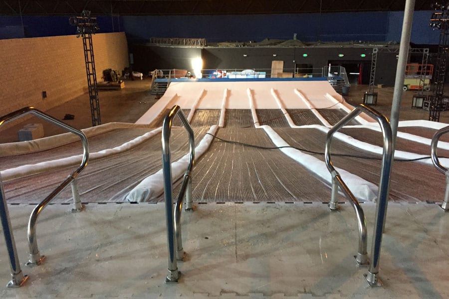 Custom Ramp For Sports Event