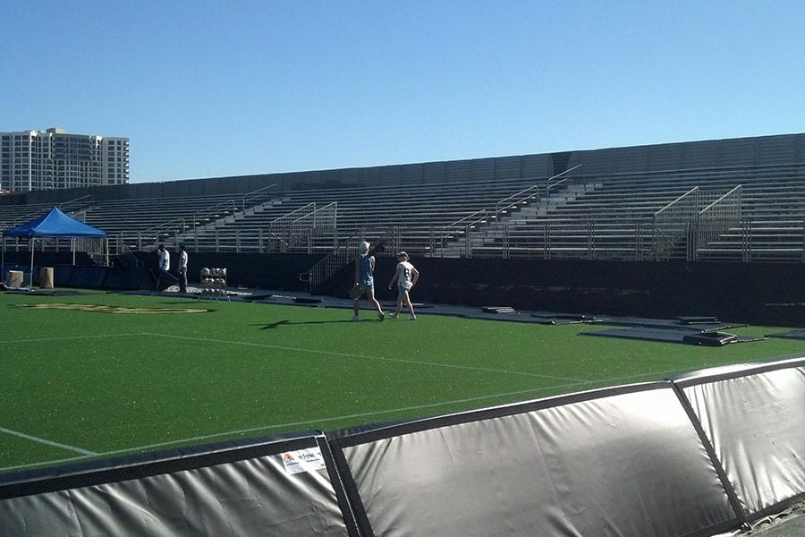 Bleacher Seating For Sporting Event